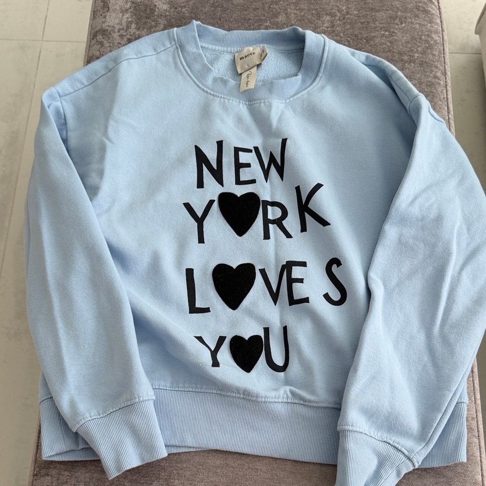 Maeve Light Blue Women's Sweater size XXS